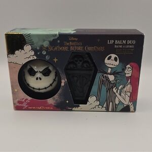 MAD Beauty Nightmare Before Christmas Mini Lip Balm Duo SPF 20 Plum & Vanilla